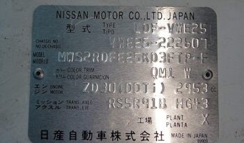 Nissan Caravan Van full