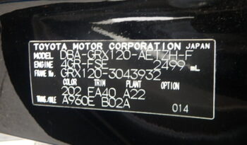 Toyota Mark X full