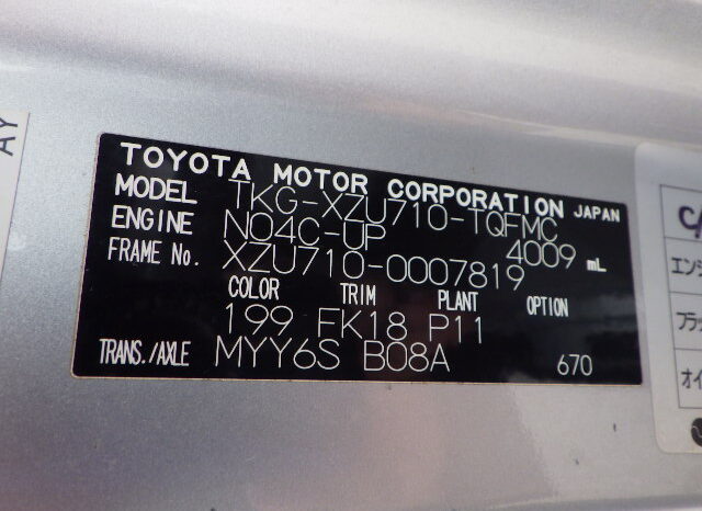 Toyota Dyna full