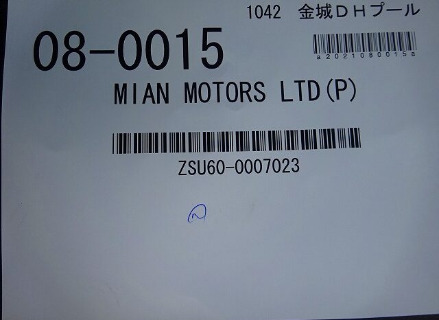 Toyota Harrier (Reserved) full