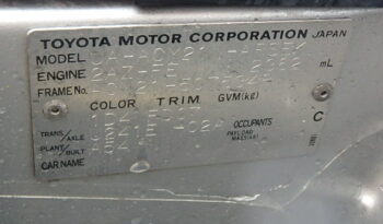 Toyota Ipsum full