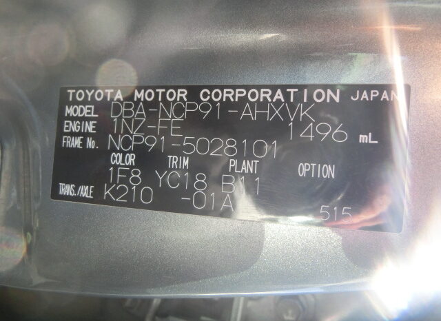 Toyota Vitz RS full