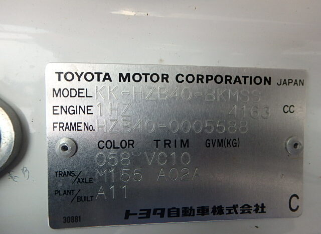 Toyota Coaster full