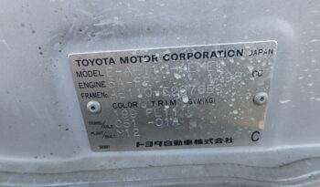 Toyota Corolla full