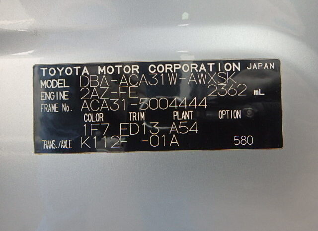 Toyota RAV4 Sports full