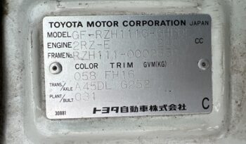 Toyota Hiace (Reserved) full